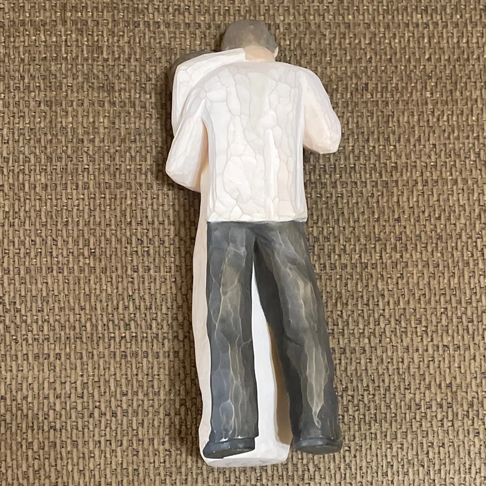 2003 “Promise” Romantic Embrace Sculpture by Willow Tree Marked Lordi 9” Tall - Picture 11 of 14